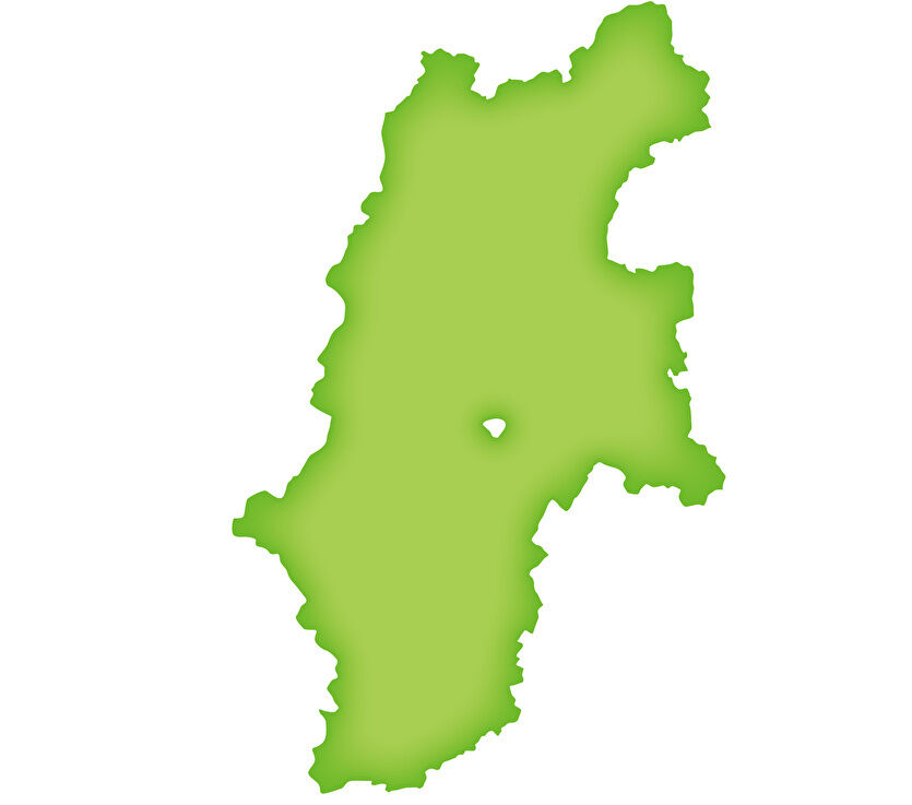 長野県　地図