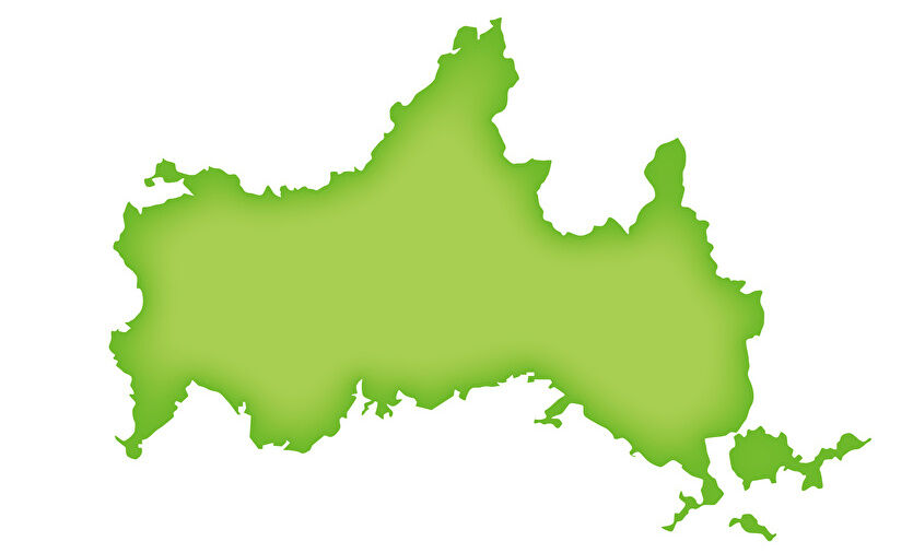山口県　地図